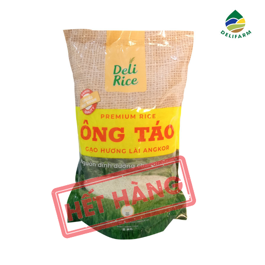 Ong Toa Huong Lai Angkor Rice (KDM) - 2Kg pack