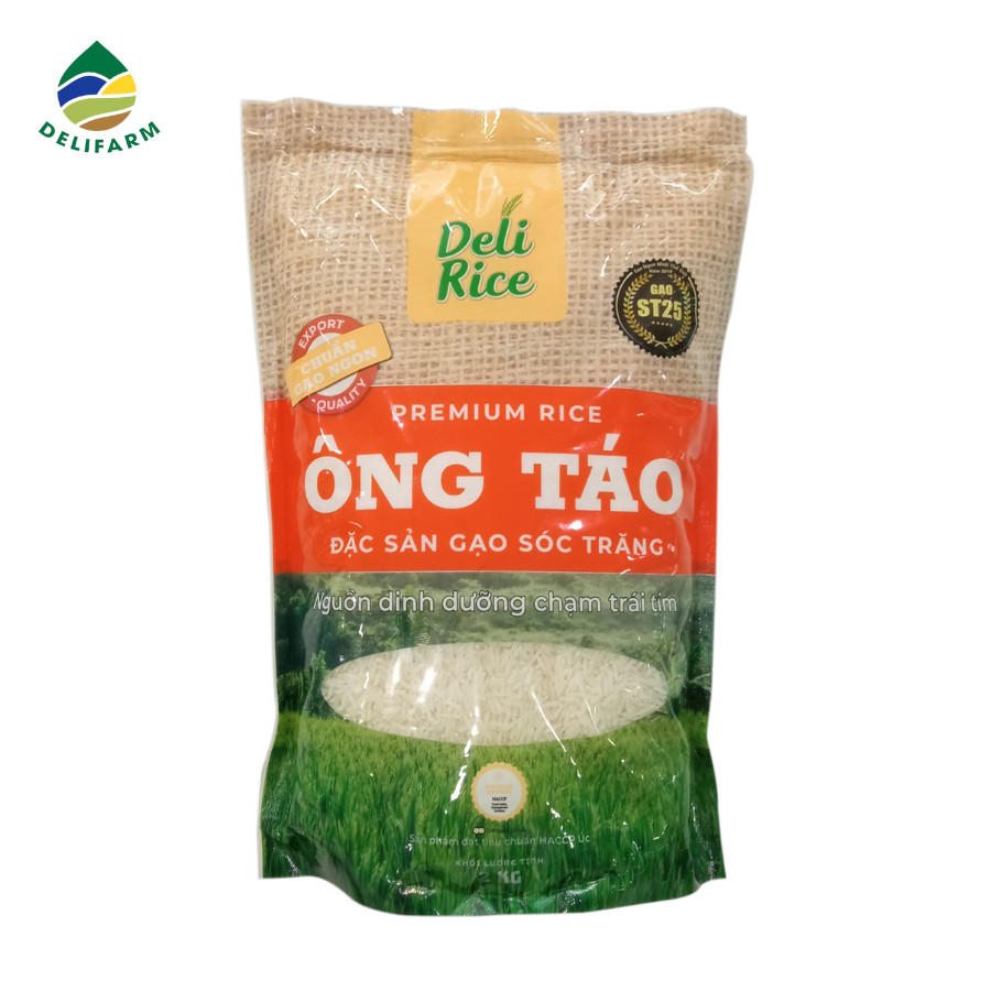 Ong Tao Soc Trang Specialty Rice ST25- 2kg Pack