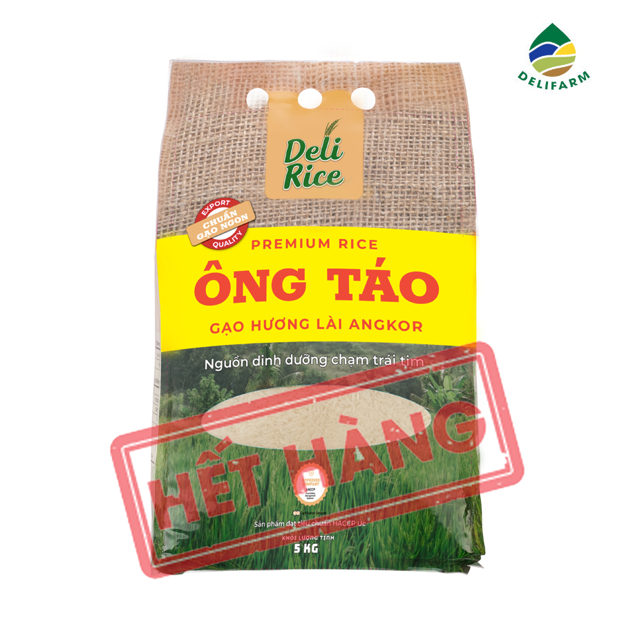 Ong Toa Huong Lai Angkor Rice (KDM) - 5Kg pack